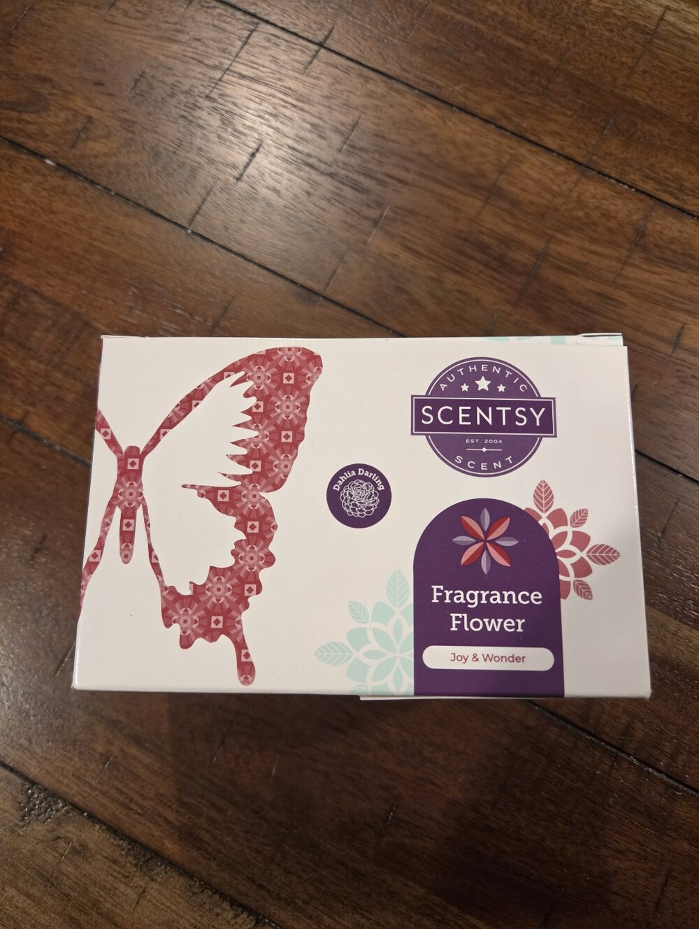 Scentsy Fragrance Flower - Dahlia - Joy & Wonder Fragrance - Brand New!
